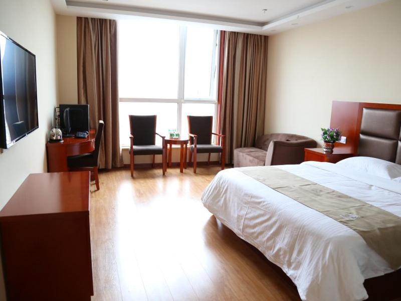 Greentree Inn Shandong Zaozhuang Shanting Jinkeguoji Yijiaren Business Hotel Экстерьер фото